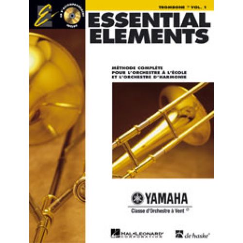 HAL LEONARD Essential Elements 1 - Trombone Cle De Fa