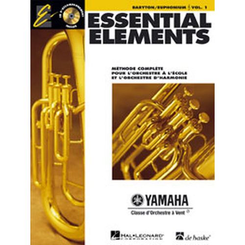 ESSENTIAL ELEMENTS VOL.1 + CD - BARYTON, EUPHONIUM, SAXHORN