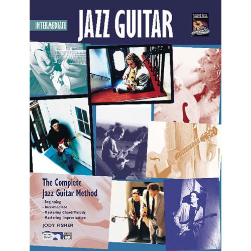 ALFRED PUBLISHING FISHER JODY - INTERMEDIATE JAZZ GUITAR + CD - GUITAR