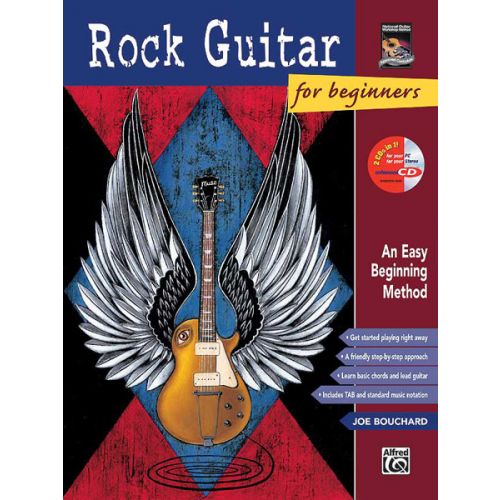  Bouchard Joe - Rock Guitar For Beginners + Cd - Guitar