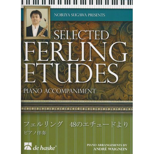 DEHASKE FERLING W./WAIGNIEN A. - SELECTED ETUDES - ACCOMPAGNEMENT DE PIANO