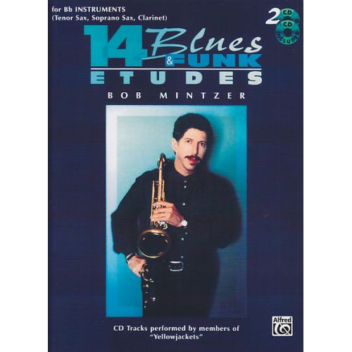 MINTZER BOB - 14 BLUES & FUNK ETUDES FOR BB INSTRUMENTS + 2 CD