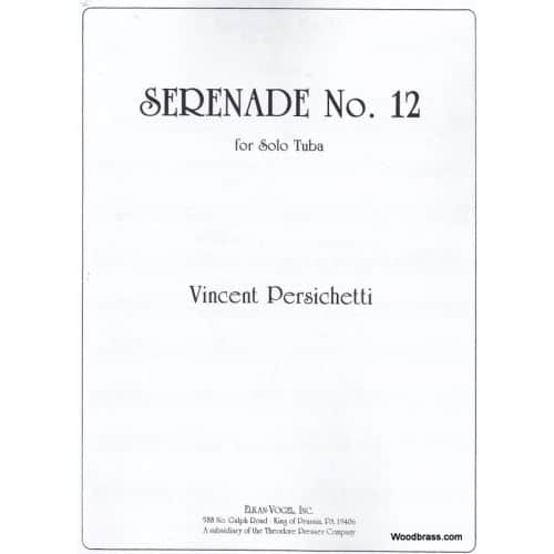  Persichetti V. - Serenade N12 Op. 88 - Tuba Solo