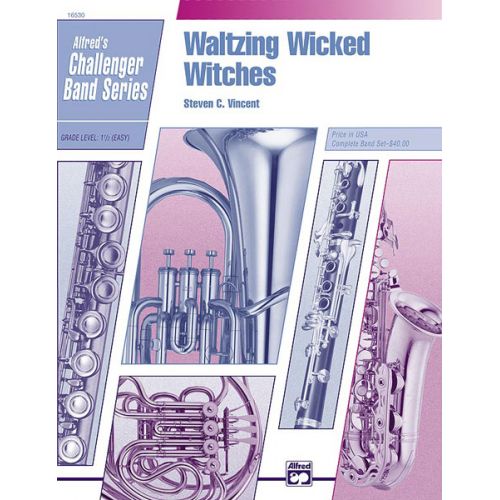 ALFRED PUBLISHING VINCENT DAVID - WALTZING WICKED WITCHES - SYMPHONIC WIND BAND
