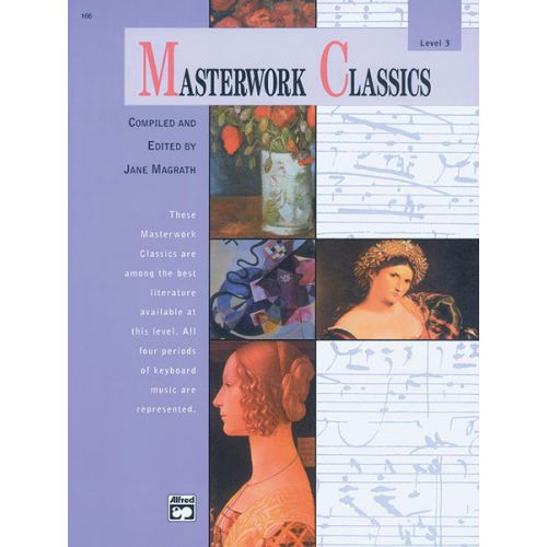 MAGRATH JANE - MASTERWORK CLASSICS LEVEL 3 + CD - PIANO