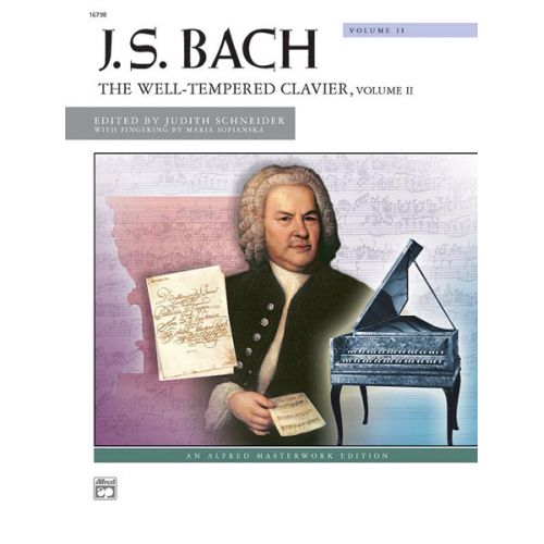 BACH J.S. - WELL TEMPERED CLAVIER 2 - PIANO SOLO