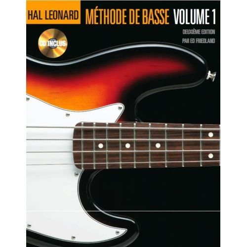 HAL LEONARD FRIEDLAND ED - METHODE DE BASSE VOL.1 + CD 