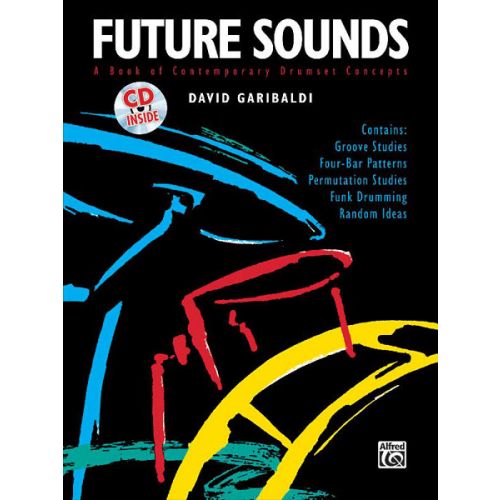 GARIBALDI DAVID - FUTURE SOUNDS + CD - DRUM