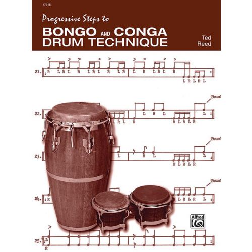 REED TED - PROGRESSIVE STEPS TO BONGO AND CONGA - DRUM