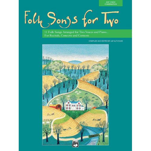 ALFRED PUBLISHING ALTHOUSE JAY - FOLK SONGS FOR TWO + CD - VOCAL DUET