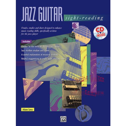LEVY ADAM - JAZZ GUITAR SIGHT-READING + CD - GUITAR