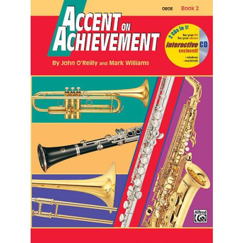O'REILLY JOHN - ACCENT ON ACHIEVEMENT BOOK 2 - OBOE