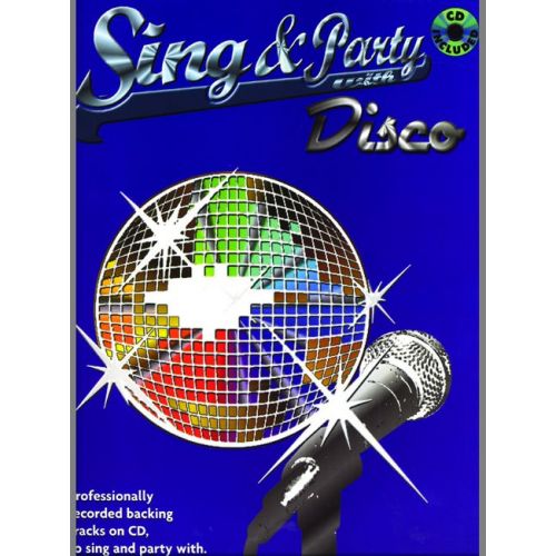 FABER MUSIC SING AND PARTY WITH DISCO + CD - PVG