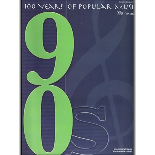 FABER MUSIC 100 YEARS OF POPULAR MUSIC 90S VOL.2 - PVG