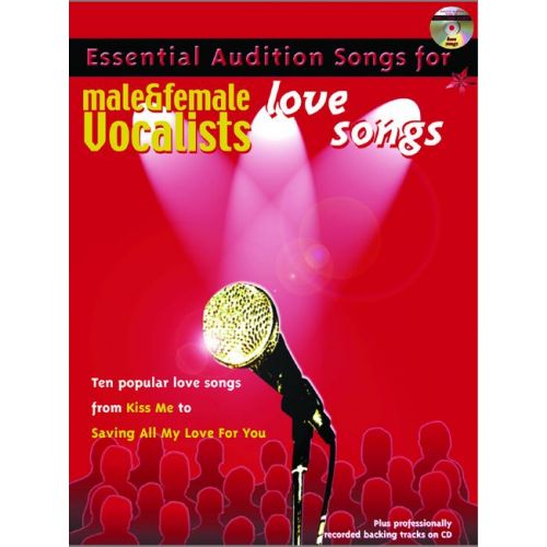 AUDITION SONGS - LOVE SONGS + CD - PVG