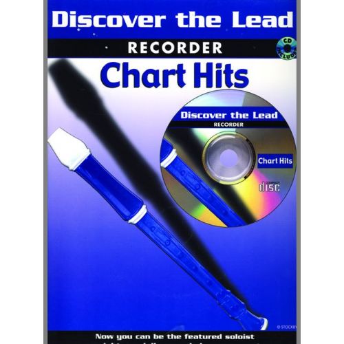 FABER MUSIC DISCOVER THE LEAD - CHART HITS + CD - RECORDER AND PIANO 