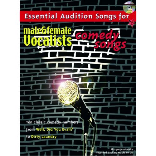 AUDITION SONGS - COMEDY SONGS + CD - PVG