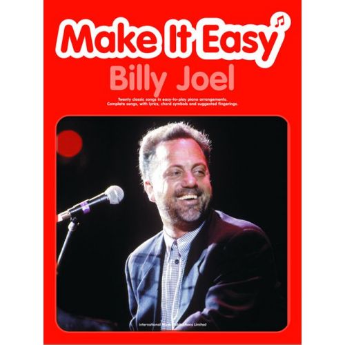 FABER MUSIC JOEL BILLY - MAKE IT EASY - PVG