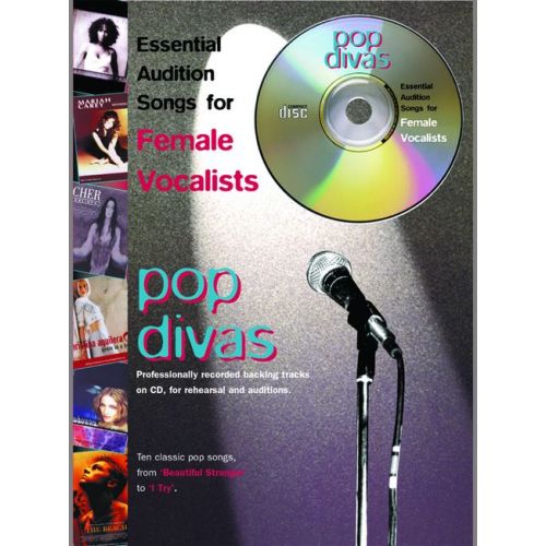 FABER MUSIC AUDITION SONGS - POP DIVAS + CD - PVG