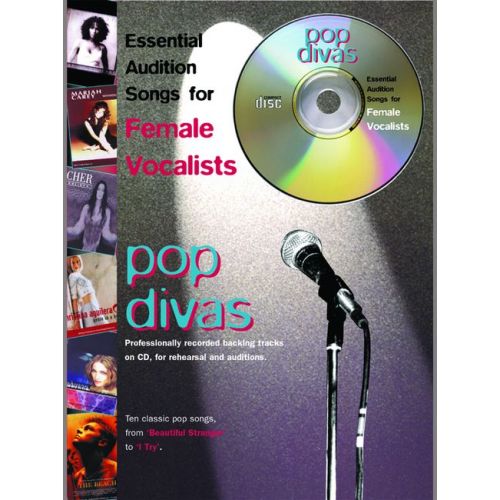 AUDITION SONGS - POP DIVAS + CD - PVG