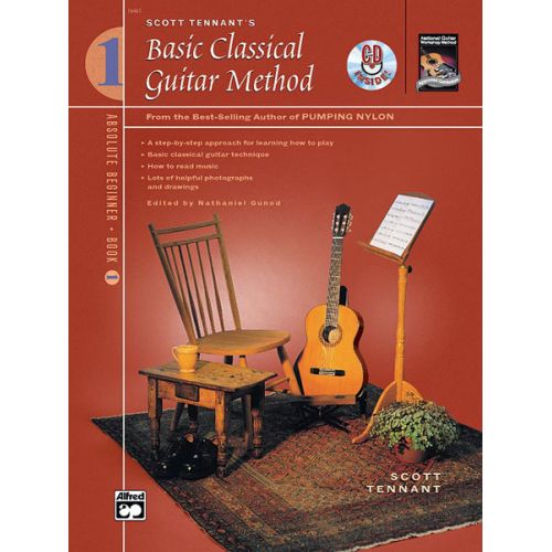 TENNANT SCOTT - BASIC CLASSICAL GUITAR METHOD + CD 1 - GUITAR