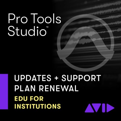 Pro Tools Studio Update Sup Plan Renew Education 