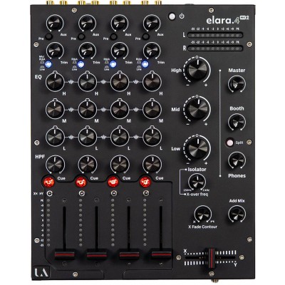 UNION AUDIO ELARA.4 MK2 4-CH Desktop DJ-Mixer