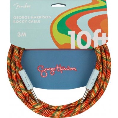 FENDER GEORGE HARRISON ROCKY INSTRUMENT CABLE 10\\\'