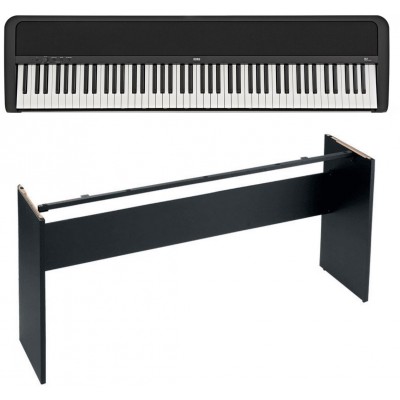KORG B2 BLACK WITH WOODEN STAND