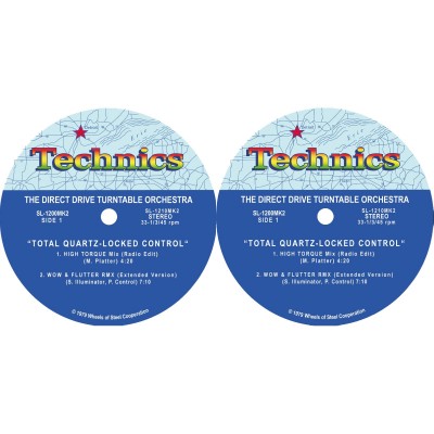 LP-slipmat Technics Motown