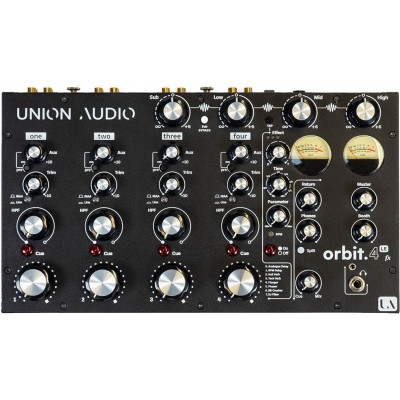 UNION AUDIO ORBIT.4 LE FX 4-CH Rotary Desktop Mixer with 3-Band Isolator