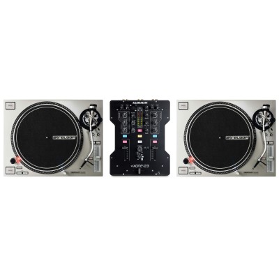 PACK REGIE DJ VINYLE : RP 7000 MK2 SILVER + XONE 23