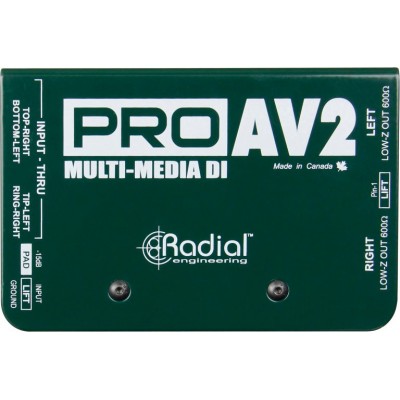 PRO AV2 DI – PASSIVE MULTIMEDIA STEREO