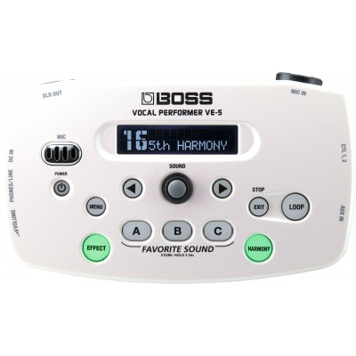 BOSS VE-5 WH VOCAL PERFORMER