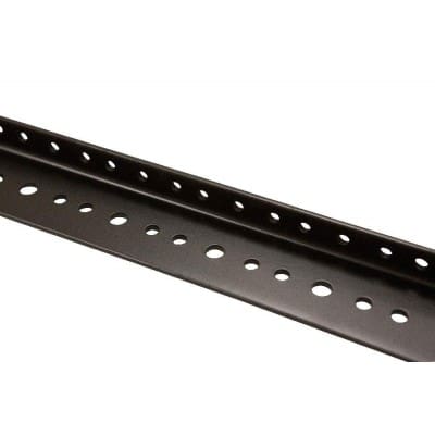 MUSIC RACK ACCESSORIES 12U REAR RAIL KIT BLACK