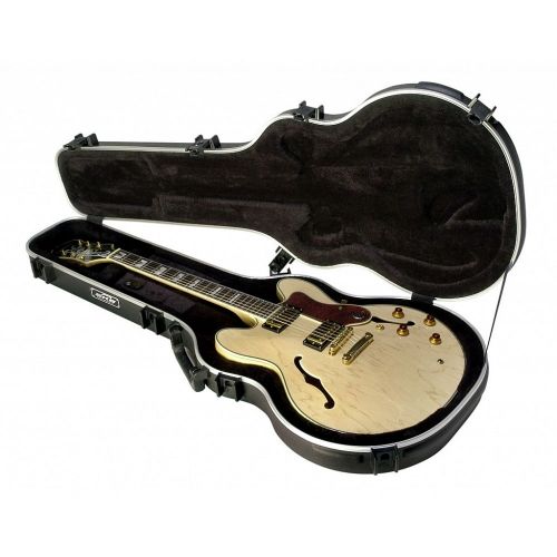 MUSIC ELECTRIC GUITAR CASES THIN BODY SEMI-HOLLOW GUITAR CASE BLACK