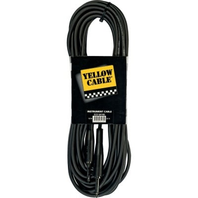 YELLOW CABLE CORDON JACK JACK DIAM. 6 - 10M