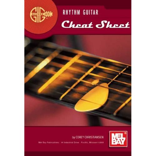 MEL BAY CHRISTIANSEN CORY - GIG SAVERS: RHYTHM GUITAR CHEAT SHEET - GUITAR