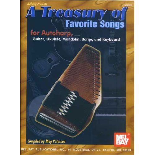 PETERSON MEG - A TREASURY OF FAVORITE SONGS FOR AUTOHARP - HARP