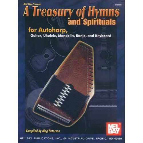 PETERSON MEG - A TREASURY OF HYMNS AND SPIRITUALS - HARP