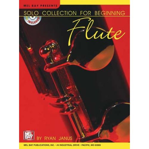 JANUS RYAN - SOLO COLLECTION FOR BEGINNING FLUTE + CD - FLUTE
