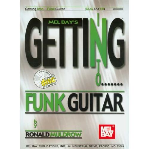 MULDROW RONALD - GETTING INTO FUNK GUITAR + CD - GUITAR