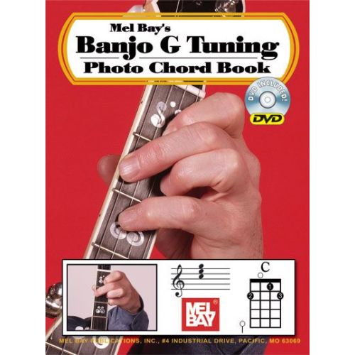 BAY WILLIAM - BANJO G TUNING PHOTO CHORD + DVD - BANJO