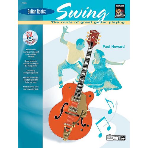 HOWARD PAUL - GUITAR ROOTS: SWING + CD - GUITAR