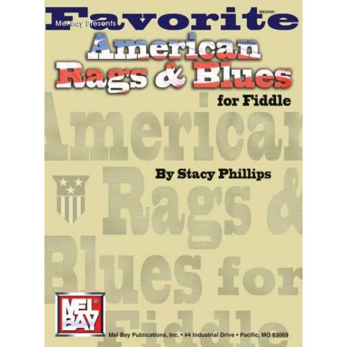  Phillips Stacy - Favorite American Rags And Blues For Fiddle - Fiddle