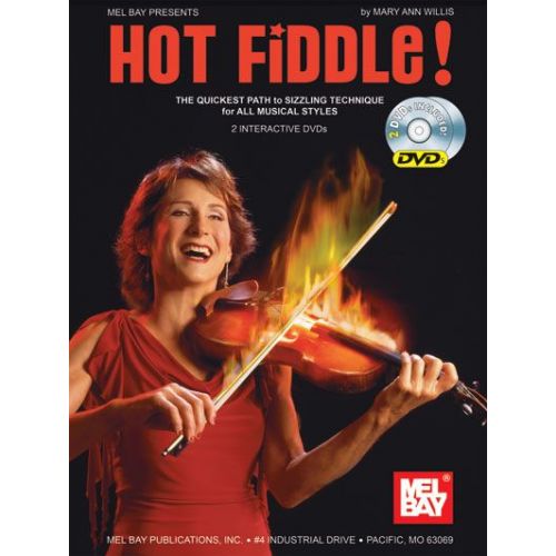 HARBAR MARY ANN - HOT FIDDLE! + DVD - FIDDLE