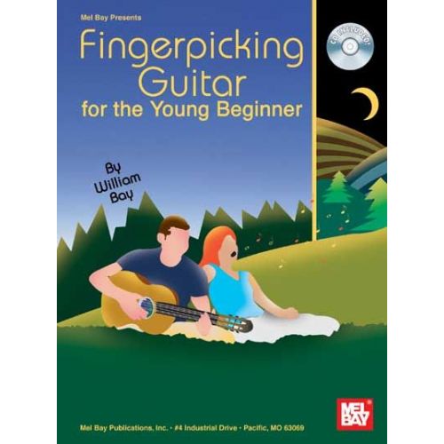 BAY WILLIAM - FINGERPICKING GUITAR FOR THE YOUNG BEGINNER + CD - GUITAR