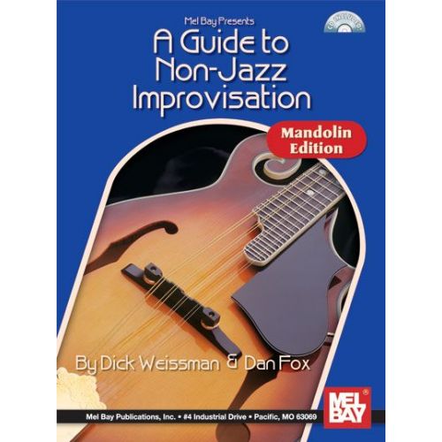 FOX DAN - A GUIDE TO NON-JAZZ IMPROVISATION - MANDOLIN EDITION + CD - MANDOLIN