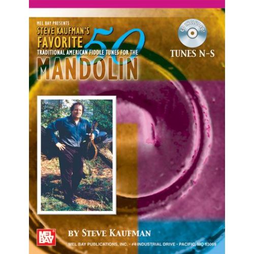 KAUFMAN STEVE - FAVORITE 50 MANDOLIN, TUNES N-S + CD - MANDOLIN