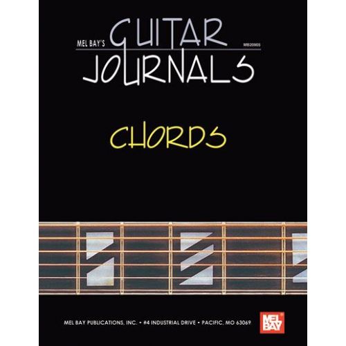 MEL BAY BAY WILLIAM - GUITAR JOURNALS - CHORDS - GUITAR